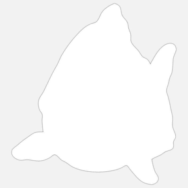 Piranhas - Sticker size S (10 x 10 cm) - white matte