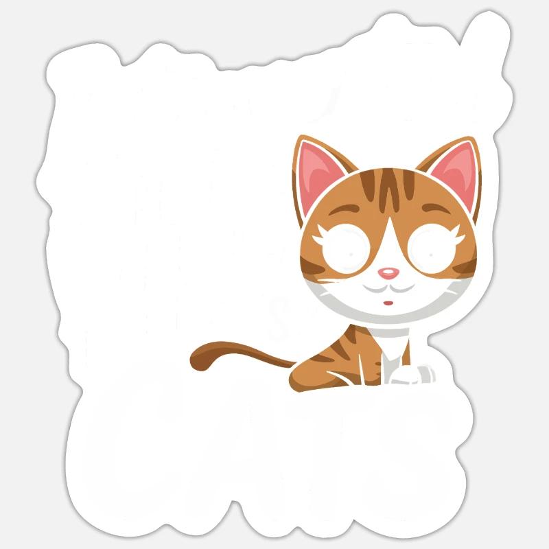 Introvert, antisocial, introvert Sticker size S (10 x 10 cm)