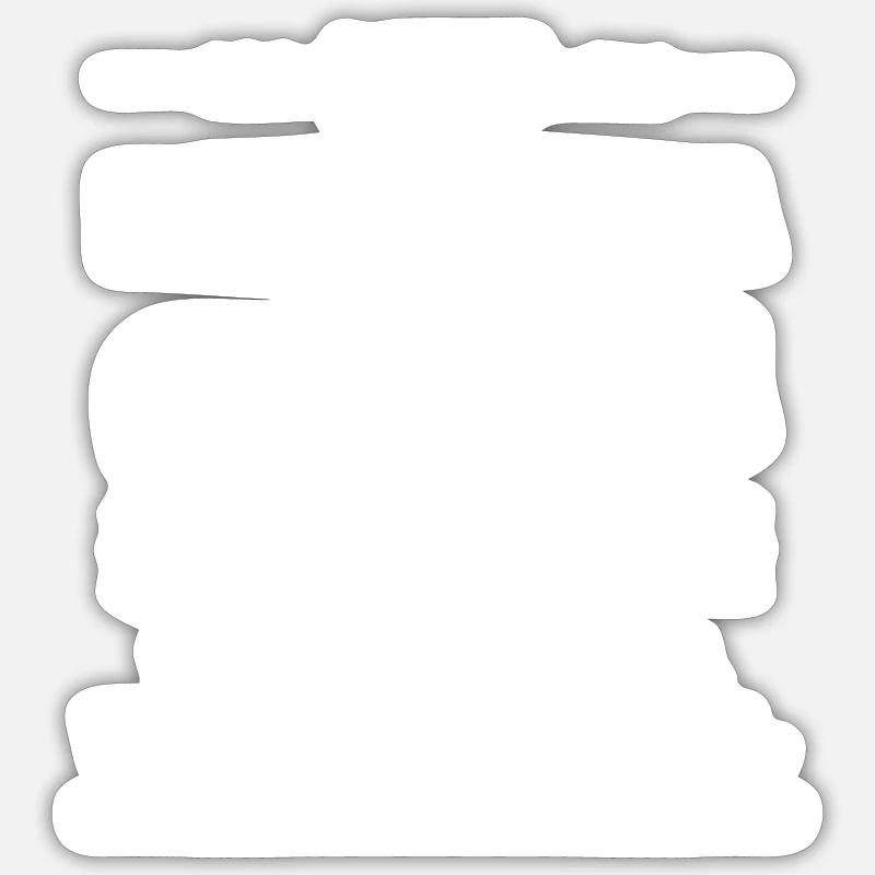 Danseuse de salsa Danseuse Sticker taille S (10 x 10 cm)