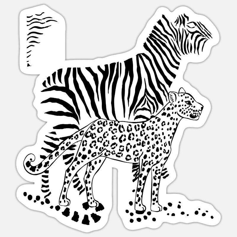Sticker Größe S (10 x 10 cm) - 