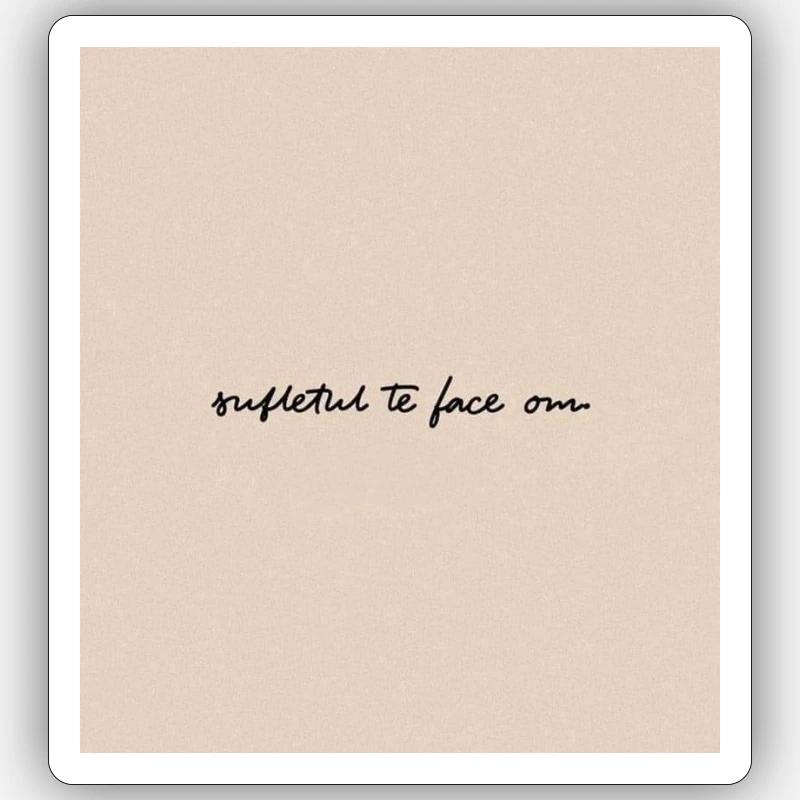 Aurascop - Sticker size S (10 x 10 cm) - white matte