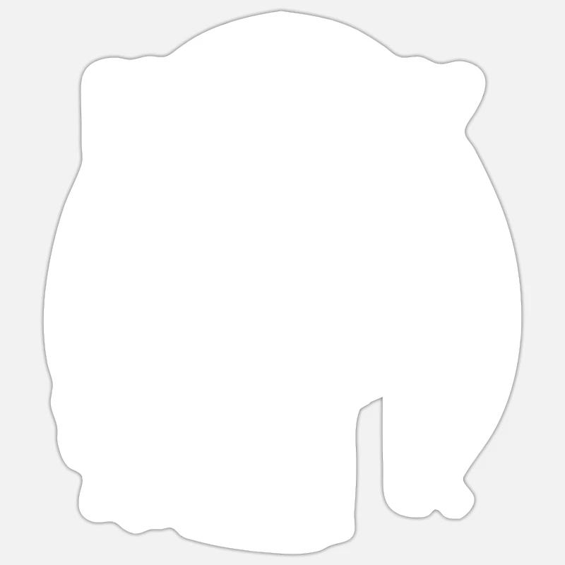 Happy Easter Alien Sticker taille S (10 x 10 cm)