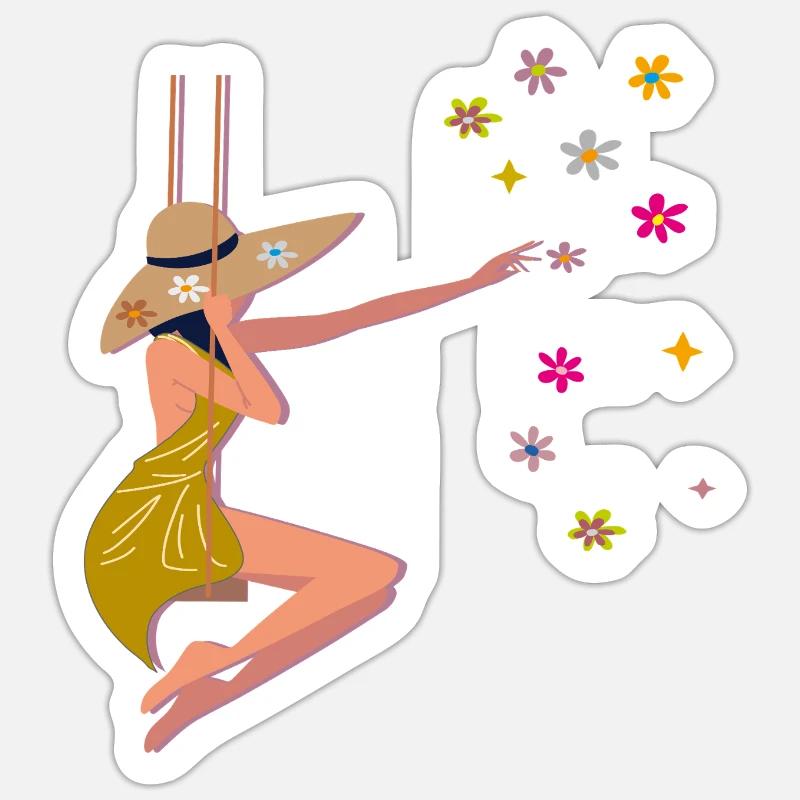 Sticker taille S (10 x 10 cm) - 