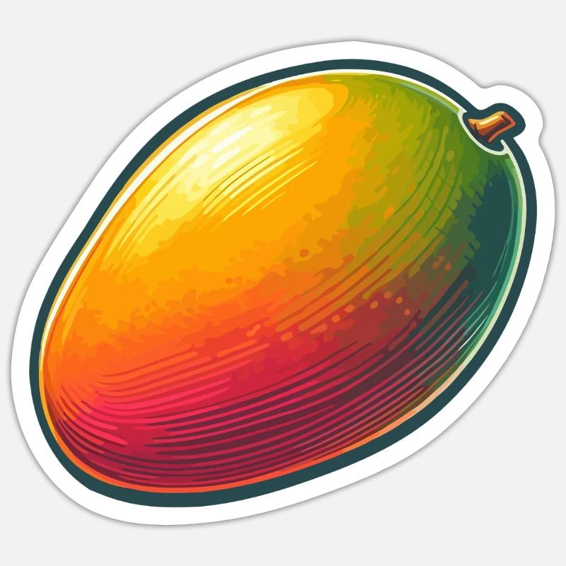 Mango Sticker size S (10 x 10 cm)