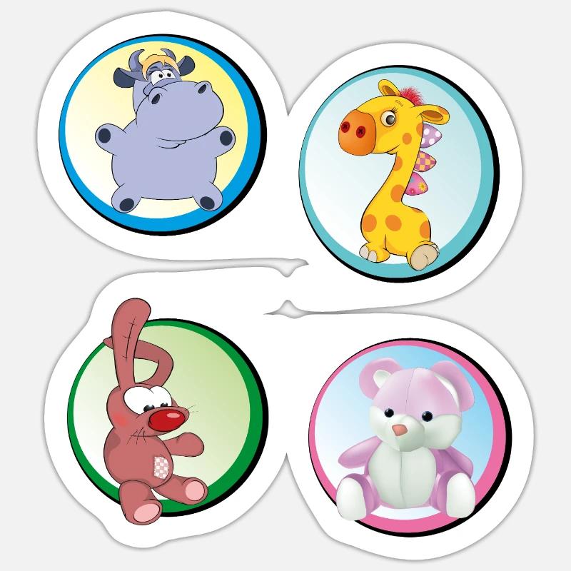 Sticker Größe S (10 x 10 cm) - 