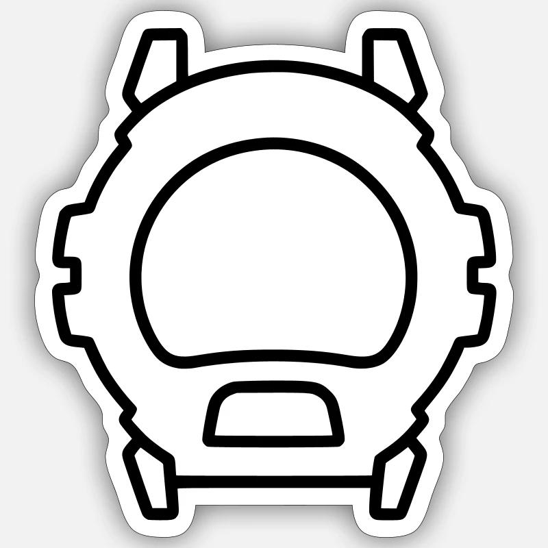 Sticker size S (10 x 10 cm) - 