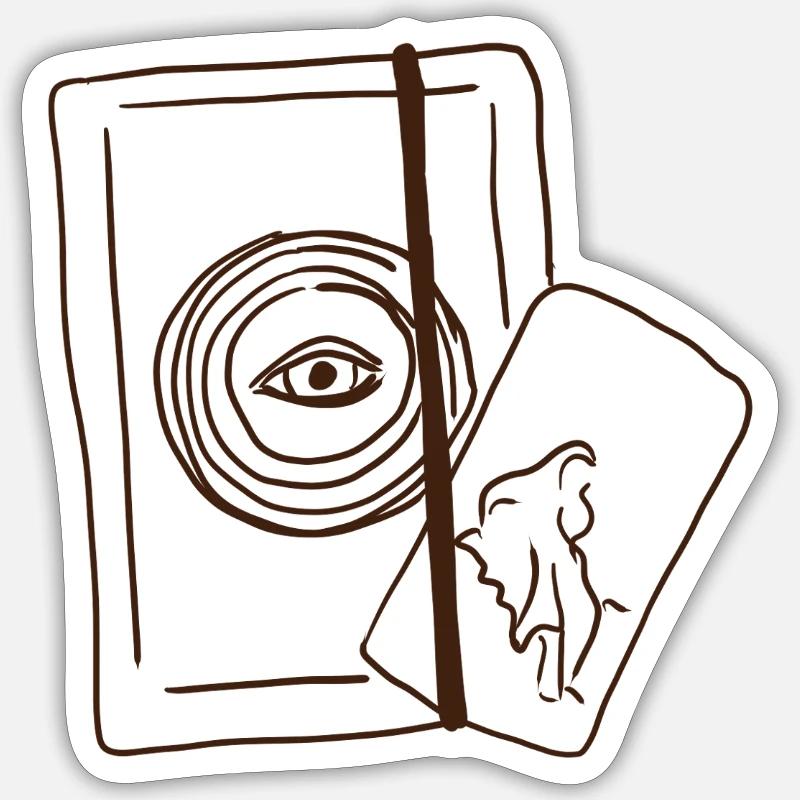 Sticker taille S (10 x 10 cm) - 