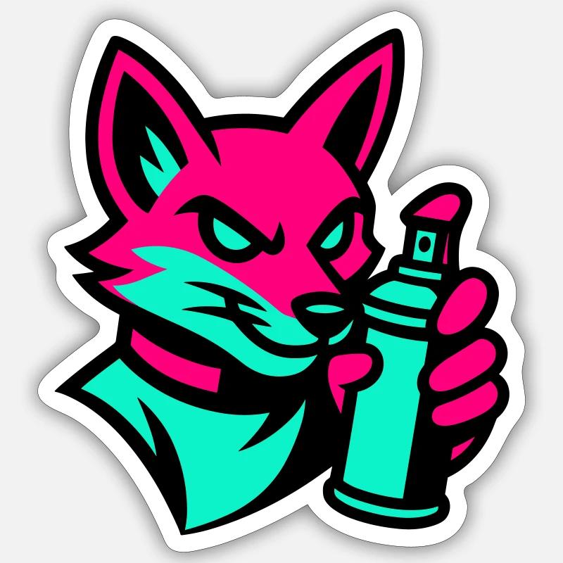 Sticker Größe S (10 x 10 cm) - 