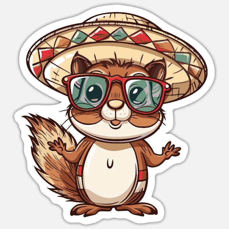 Sticker taille S (10 x 10 cm) - 