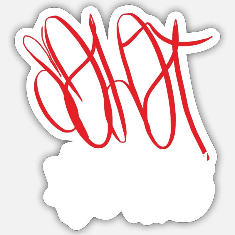 Sticker size S (10 x 10 cm) - 