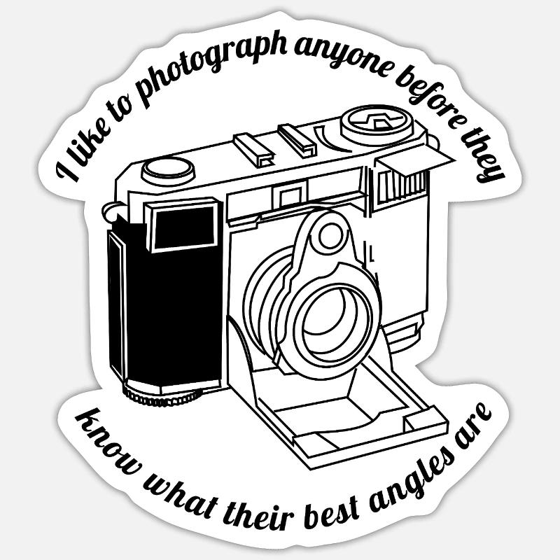 Fotodesign - Sticker Größe S (10 x 10 cm) - Mattweiß