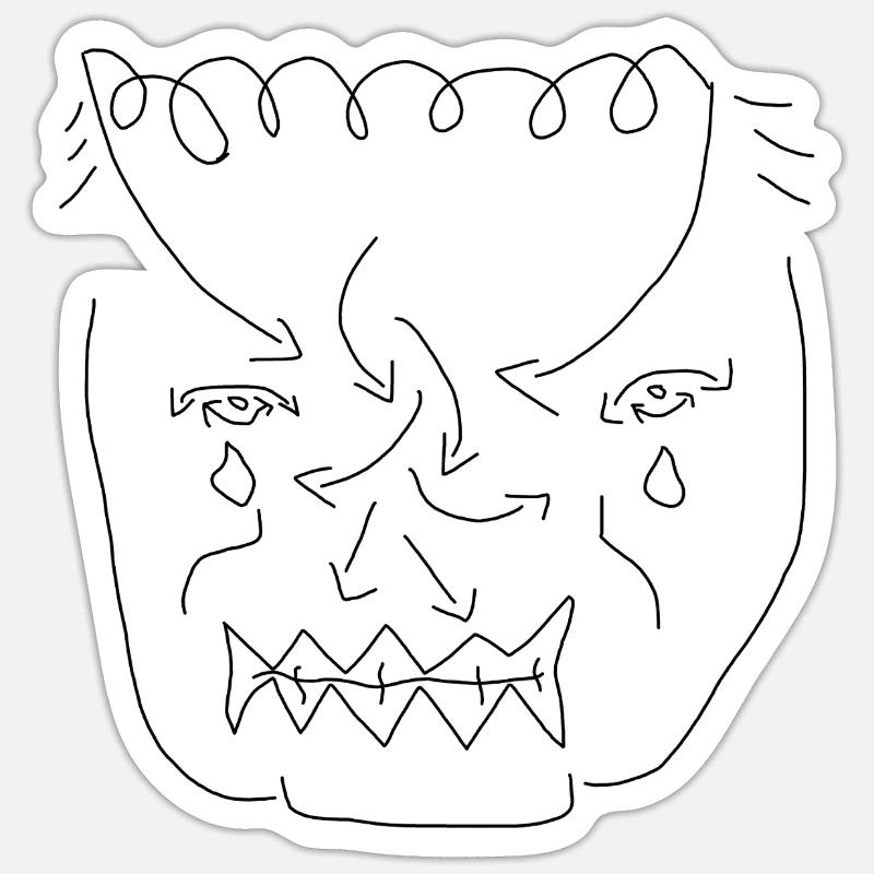 Sticker size S (10 x 10 cm) - 