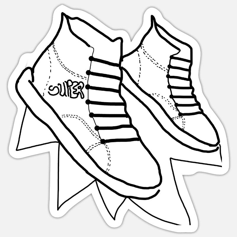 Sticker Größe S (10 x 10 cm) - 