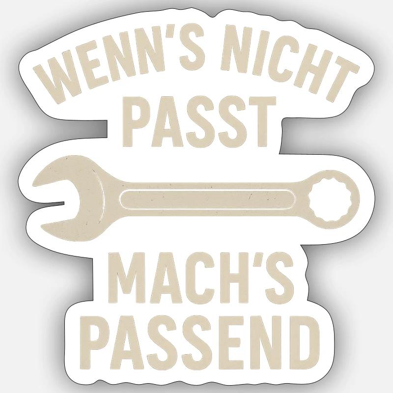 Sticker Größe S (10 x 10 cm) - 
