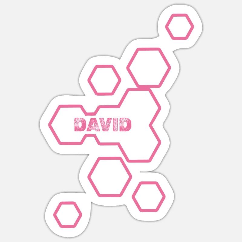 Gift for David Sticker size S (10 x 10 cm)