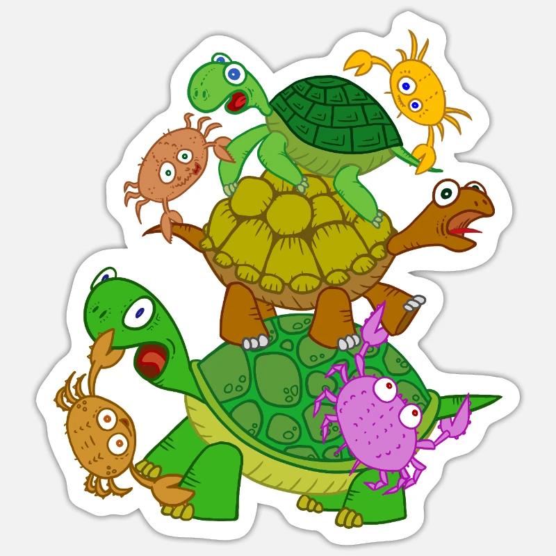 Sticker taille S (10 x 10 cm) - 