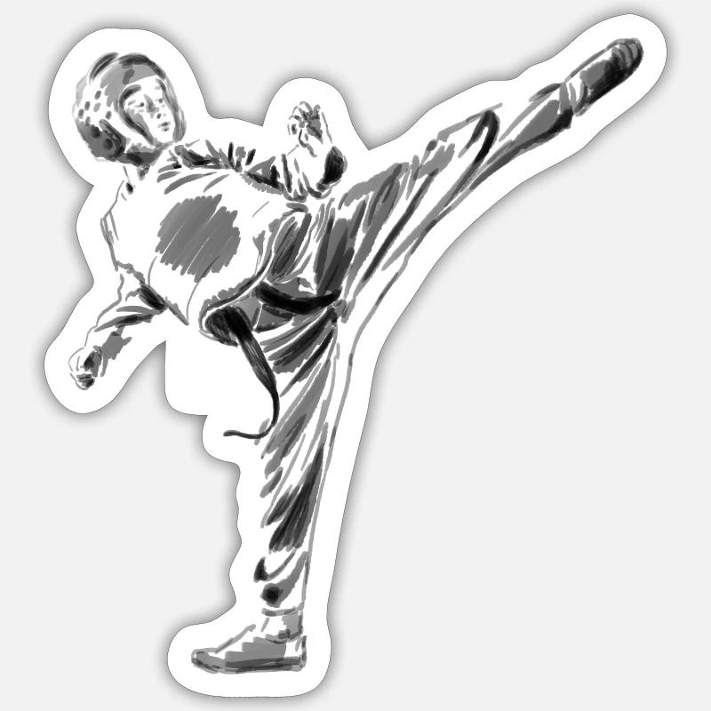 Sticker taille S (10 x 10 cm) - 