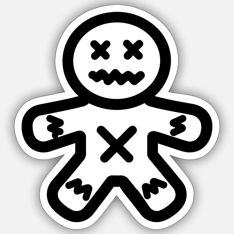 Sticker Größe S (10 x 10 cm) - 
