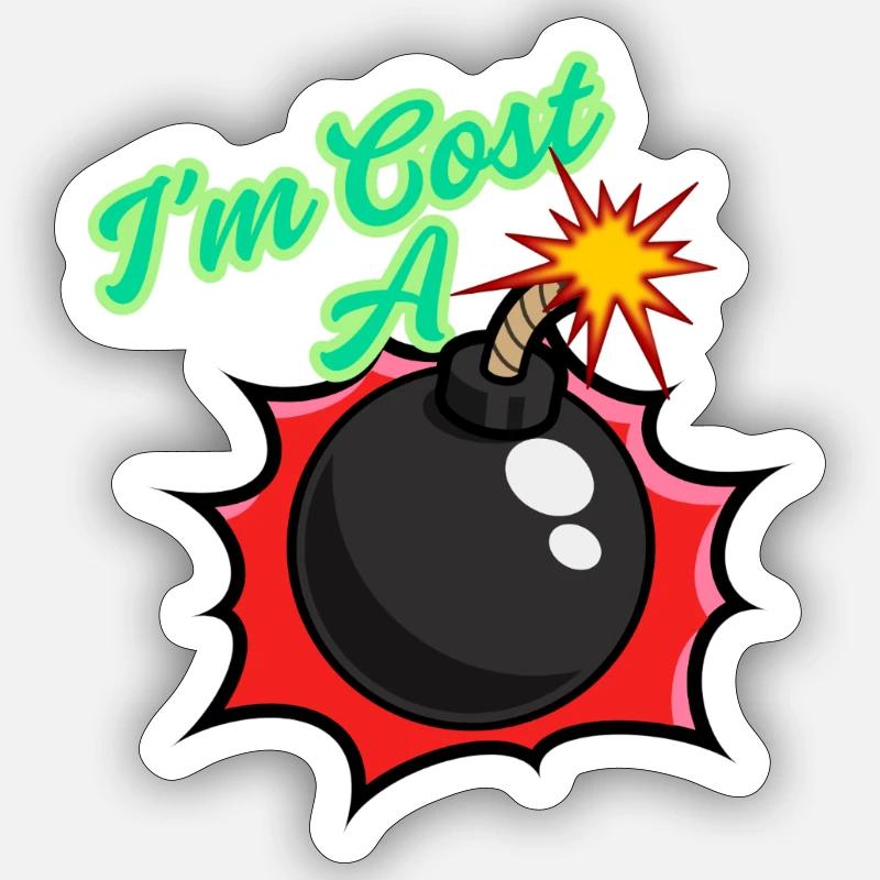 Sticker taille S (10 x 10 cm) - 