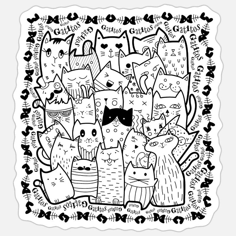 Sticker Größe S (10 x 10 cm) - 