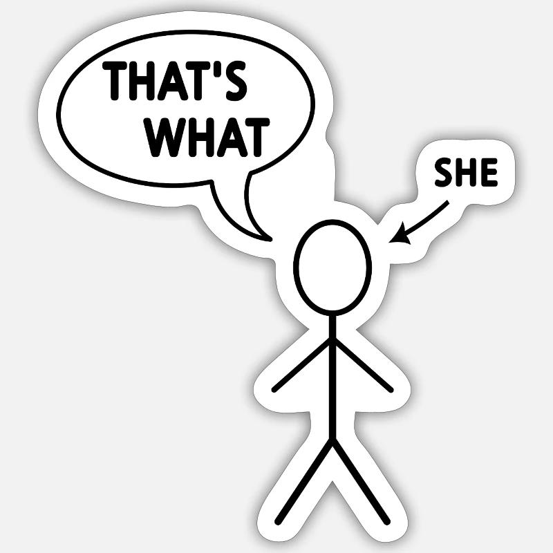 Sticker size S (10 x 10 cm) - 