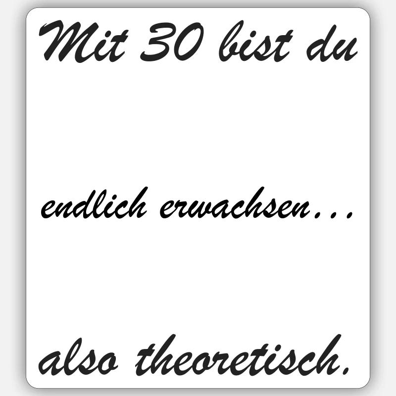 Sticker Größe S (10 x 10 cm) - 