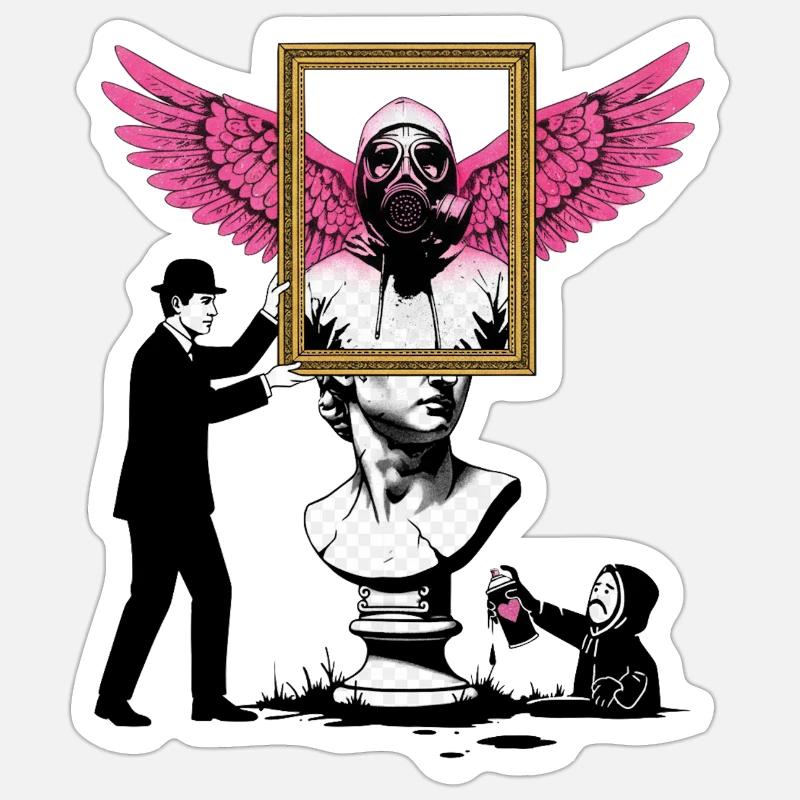 Sticker taille S (10 x 10 cm) - 