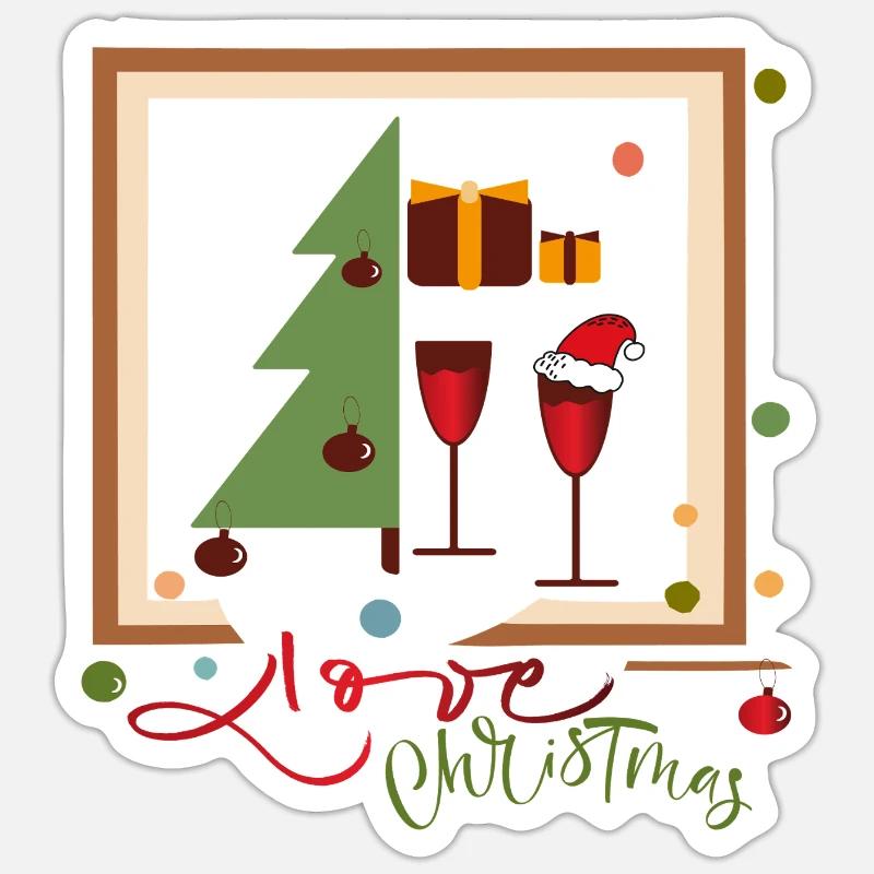 Sticker taille S (10 x 10 cm) - 