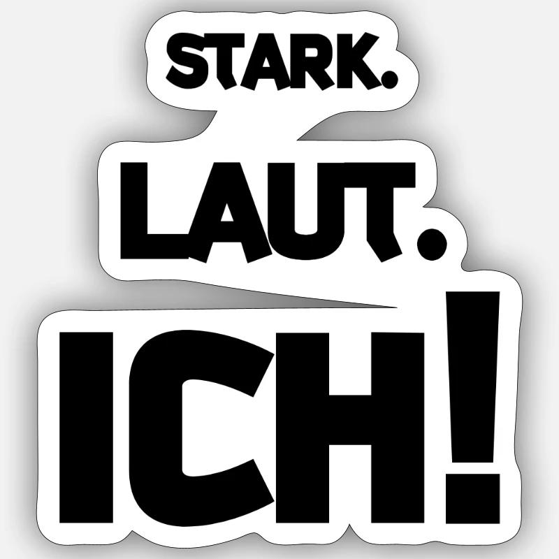 Sticker Größe S (10 x 10 cm) - 