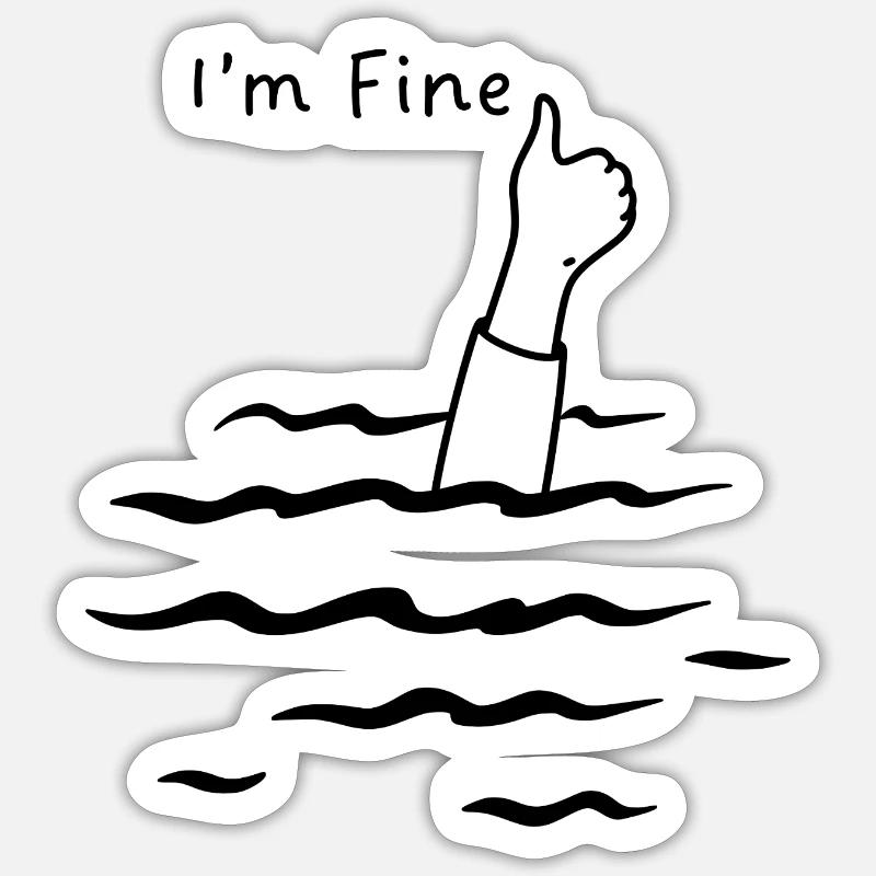 Sticker size S (10 x 10 cm) - 