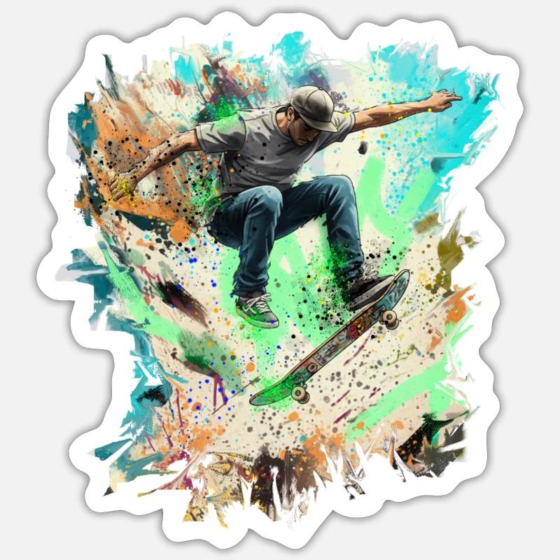 Sticker taille S (10 x 10 cm) - 