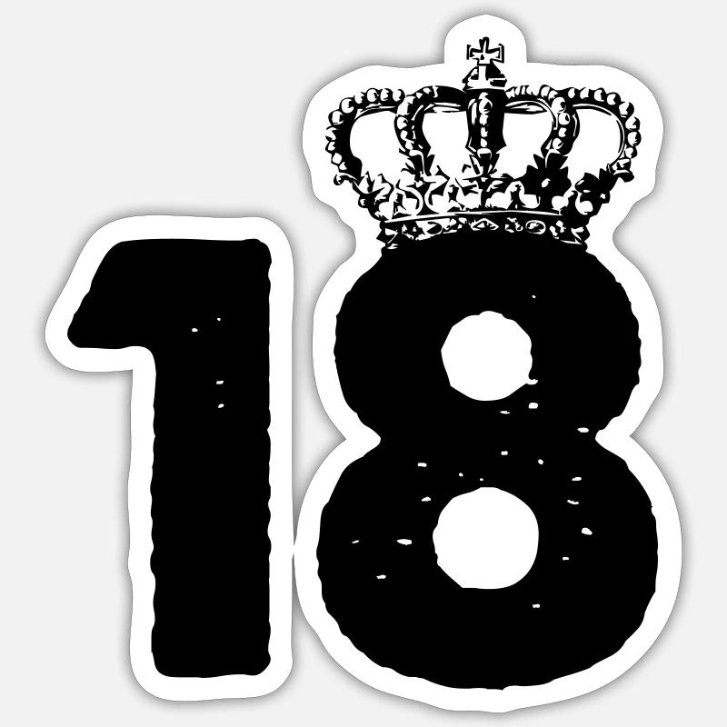 Sticker Größe S (10 x 10 cm) - 