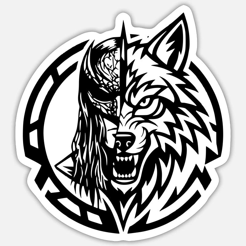 Sticker Größe S (10 x 10 cm) - 