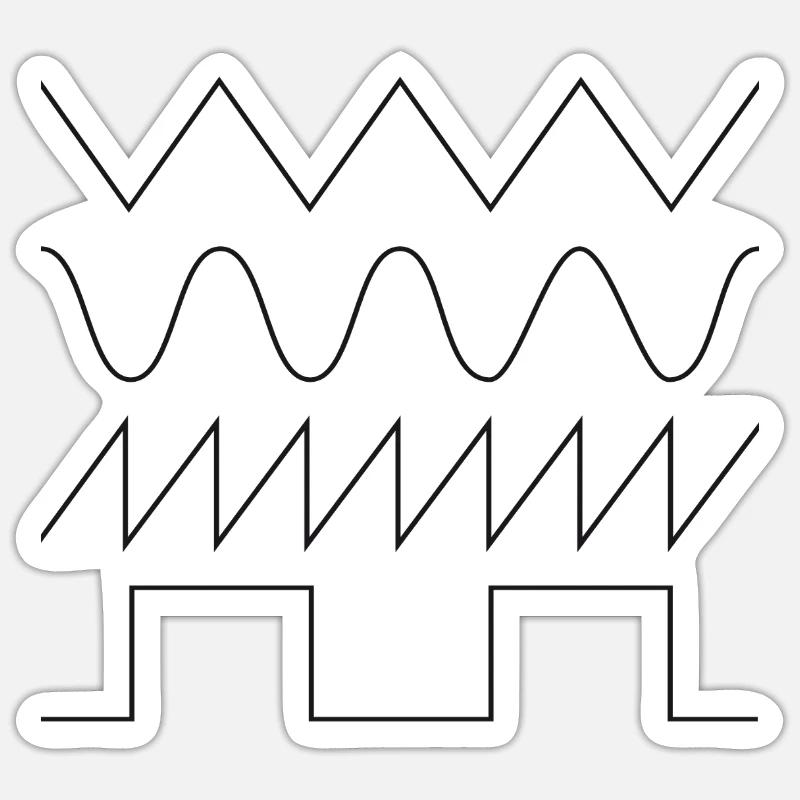 Sticker size S (10 x 10 cm) - 