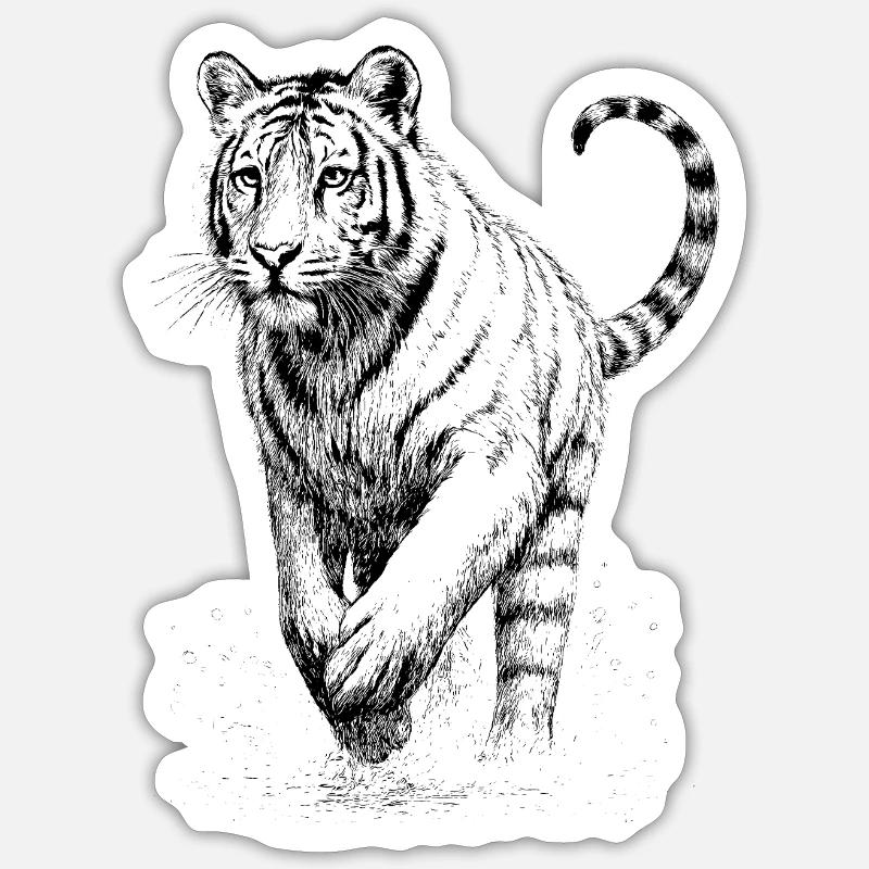 Sticker Größe S (10 x 10 cm) - 