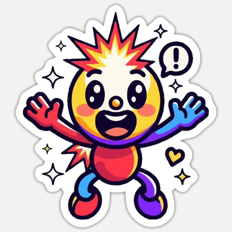 Sticker Größe S (10 x 10 cm) - 