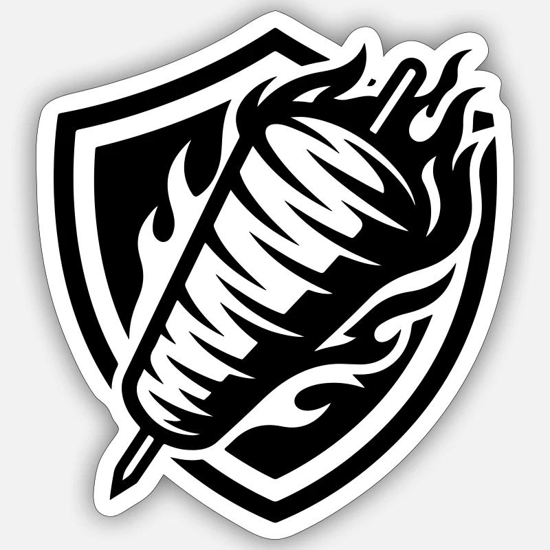 Sticker formato S (10 x 10 cm) - 