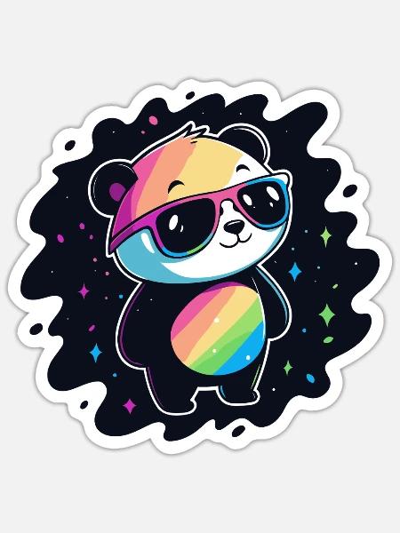  - Sticker size S (10 x 10 cm) - white matte