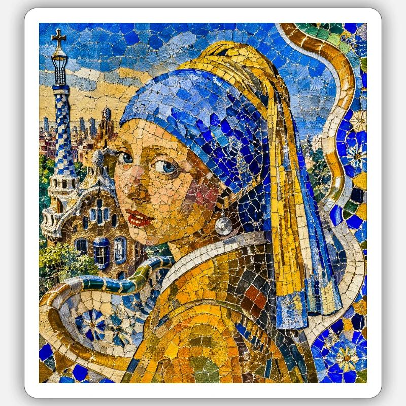 Sticker Größe S (10 x 10 cm) - 