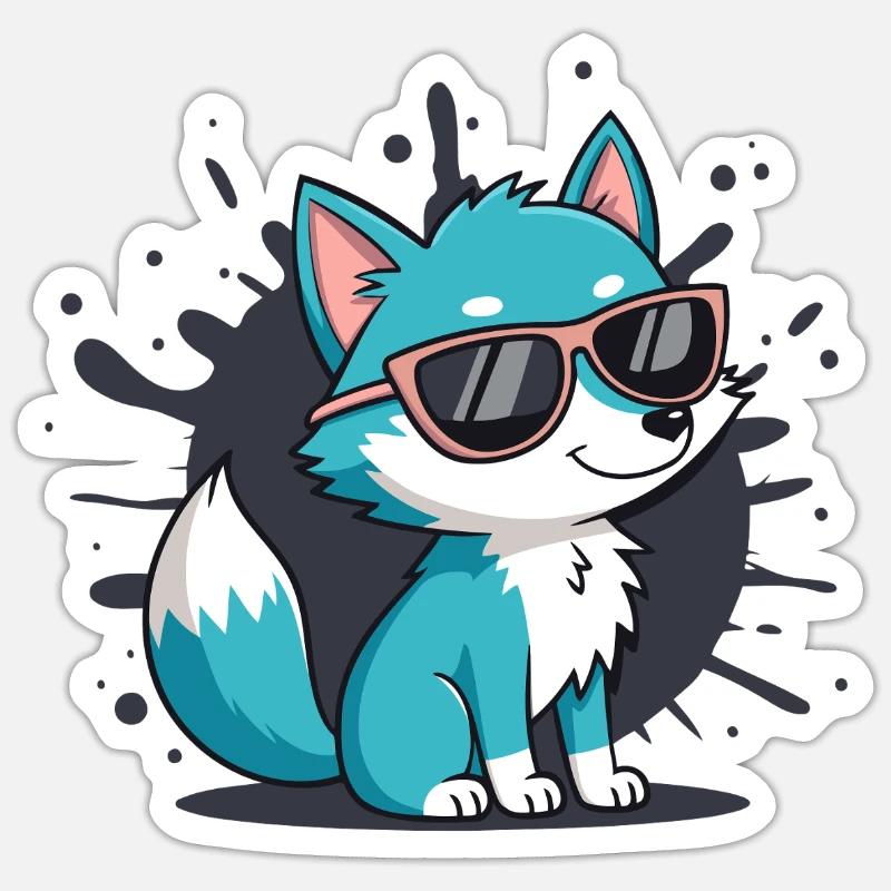 Sticker Größe S (10 x 10 cm) - 