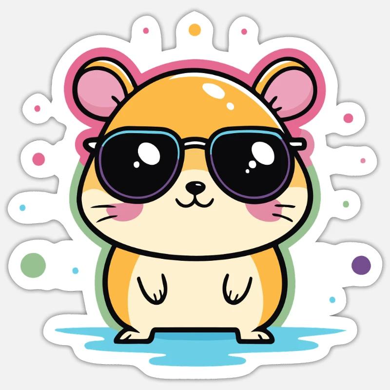 Sticker taille S (10 x 10 cm) - 