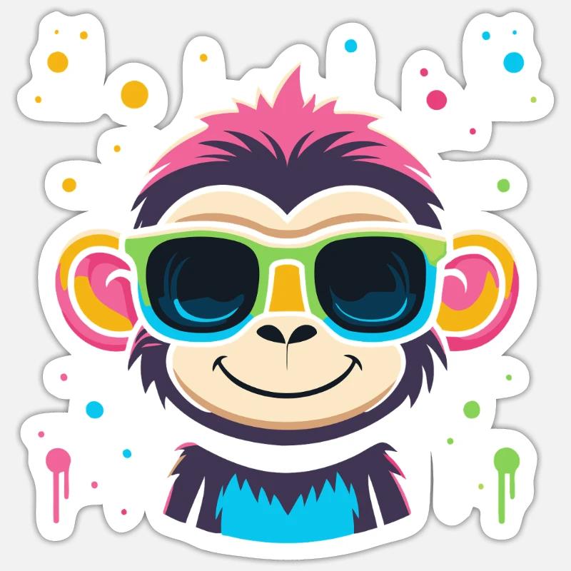 Sticker taille S (10 x 10 cm) - 