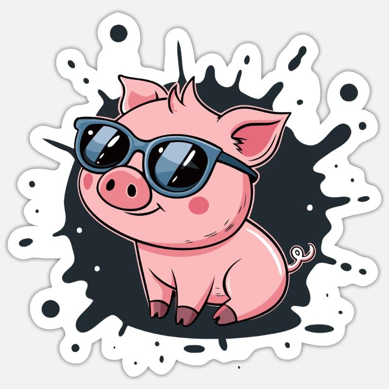 Sticker Größe S (10 x 10 cm) - 