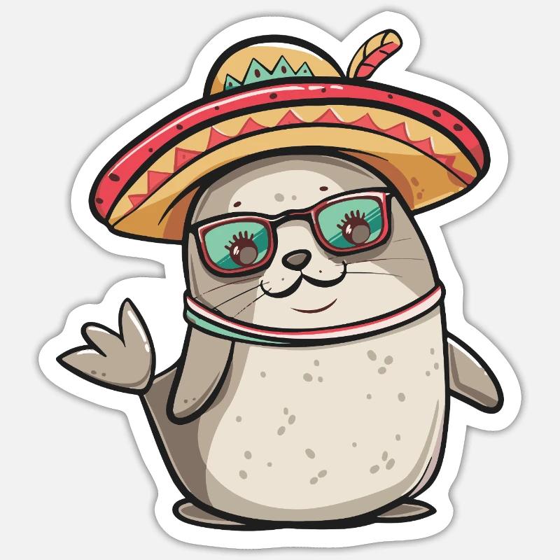 Sticker taille S (10 x 10 cm) - 