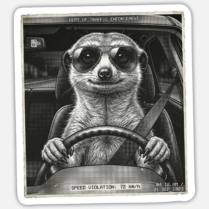 Sticker taille S (10 x 10 cm) - 