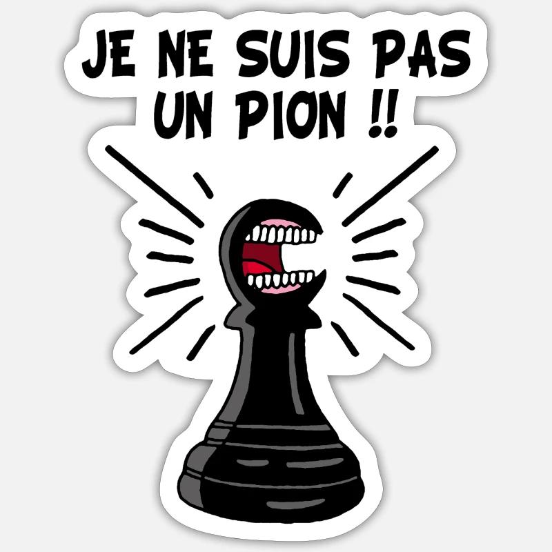 Sticker taille S (10 x 10 cm) - 
