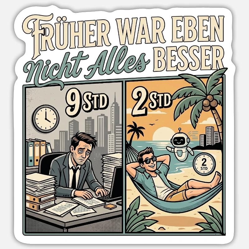 KI Experte - Sticker Größe S (10 x 10 cm) - Mattweiß