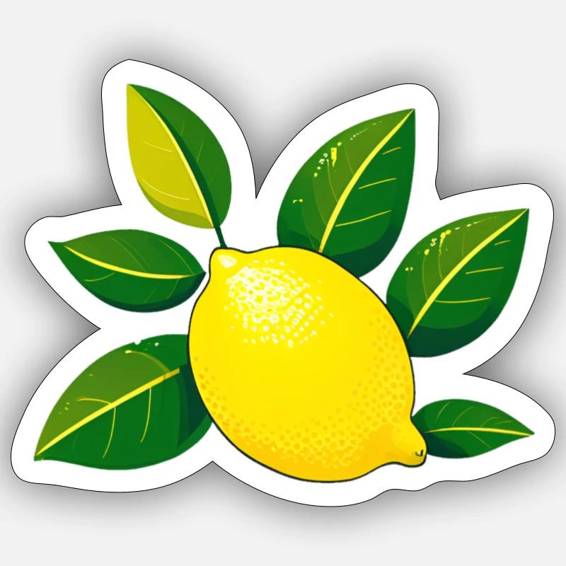 Fruchtig Sauer Sticker Größe S (10 x 10 cm)