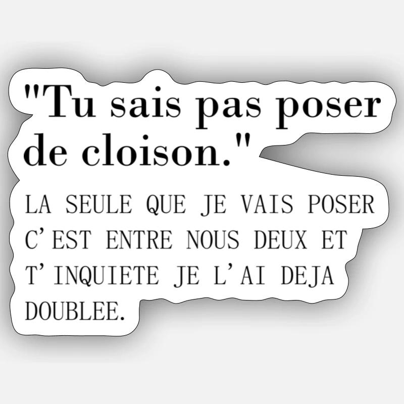 Sticker taille S (10 x 10 cm) - 