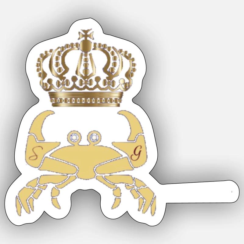 Logo SG Musik - Sticker taille S (10 x 10 cm) - blanc mat